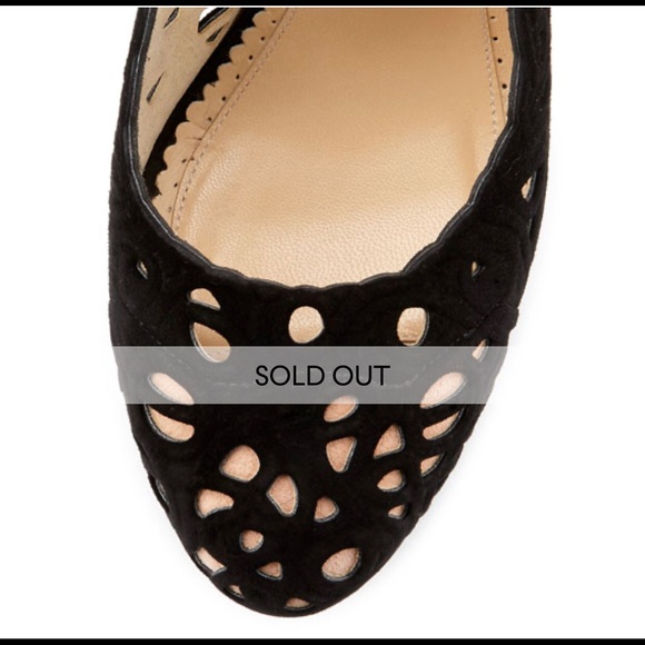 Charlotte Olympia Scribble Dolores Pump - Suede - Picture 4 of 5